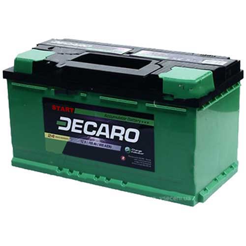 Акумулятор DECARO START 60Ач, 480А, 175/242/190, 12V, -/+