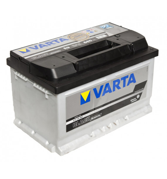 Аккумулятор Varta Black dynamic 70Ач, 640А, 175/278/190, 12V, -/+