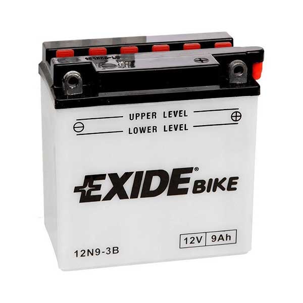 Акумулятор EXIDE (12N9-3B) 9Ач, 85А, 75/135/139, 12V, +/-