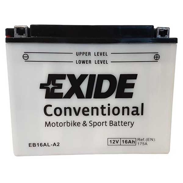 Акумулятор EXIDE (EB16AL-A2) 16Ач, 175А, 70/205/162, 12V, +/-
