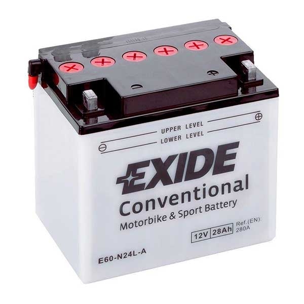 Аккумуляторы EXIDE (E60-N24L-A)