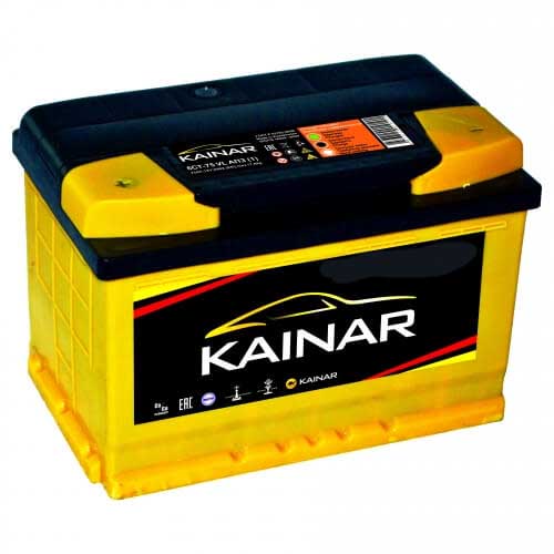 Акумулятор KAINAR Standart+ 100Ач, 850А, 175/353/190, 12V, +/-