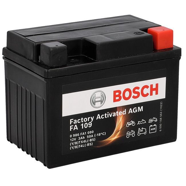 Автомобильные аккумуляторы BOSCH (FA109)