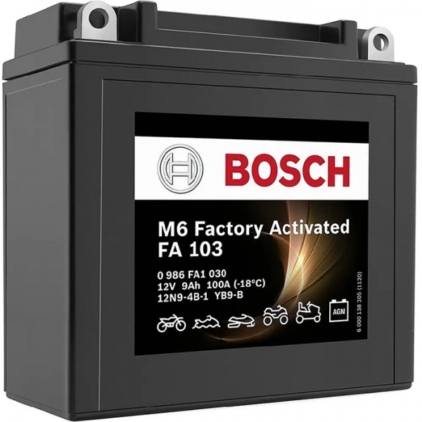 Аккумуляторы BOSCH (FA103)