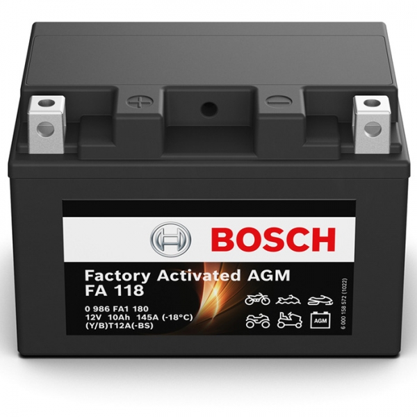 Акумулятори BOSCH (FA118)