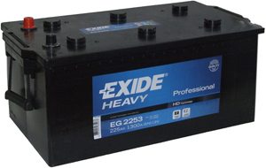 Аккумулятор EXIDE HEAVY Professional 235Ач, 1300А, 279/518/240, 12V, +/-