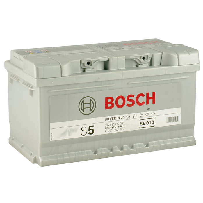 Акумулятор BOSCH (S5010) 85Ач, 800А, 175/315/175, 12V, -/+