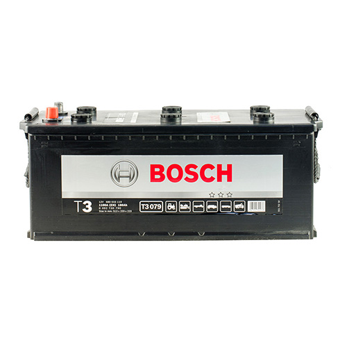 Аккумулятор BOSCH (T3079) 180Ач, 1100А, 223/513/223, 12V, -/+, S/S