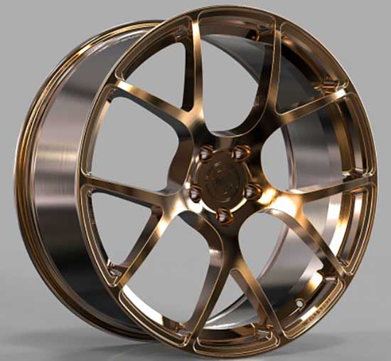 Литые , кованые  диски WS Forged WS2271 21x9,0 PCD5x115 ET20 D71,6 FULL_BRUSH_BRONZE_FORGED