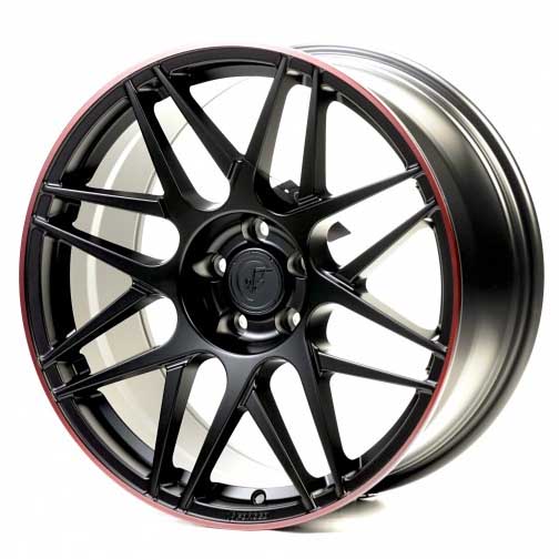 Литые  диски WS Forged WS-45M 19x9,0 PCD5x112 ET20 D66,5 SATIN_BLACK_CANDY_RED_LIP_FORG