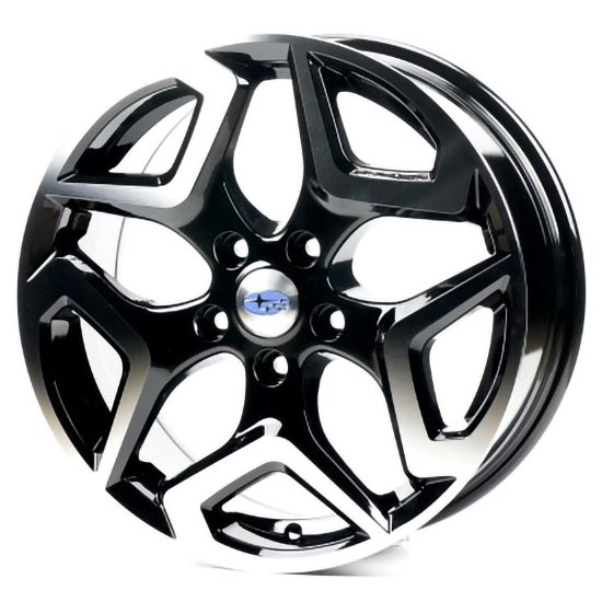 Литые  диски Replay SB1606 17x7,0 PCD5x114,3 ET55 D56,1 GLOSS_BLACK_MACHINED_FACE