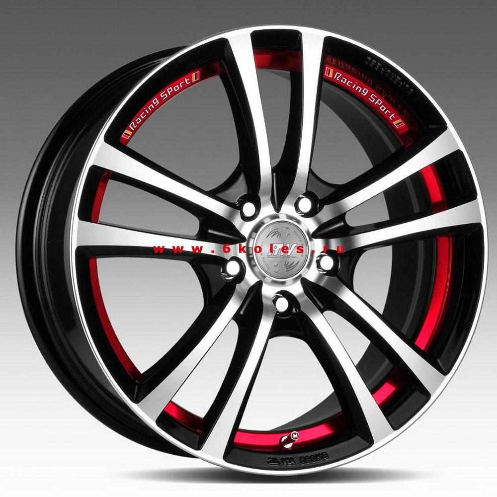 Литые диски Racing Wheels H-346 DDN-IRD/FP