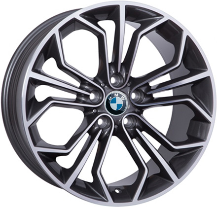 Литые  диски WSP Italy BMW W671 VENUS 19x8,0 PCD5x120 ET30 D72,6 ANTHRACITE POLISHED