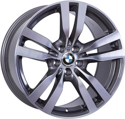 Литые  диски WSP Italy BMW W672 PANDORA X6 20x10,0 PCD5x120 ET40 D74,1 ANTHRACITE POLISHED