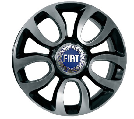 Легкосплавні  диски WSP Italy FIAT W167 ERCOLANO 17x7,0 PCD5x98 ET41 D58,1 GLOSSY BLACK POLISHED
