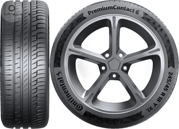 Літні шини Continental PremiumContact 6 235/45 R20 100W XL 